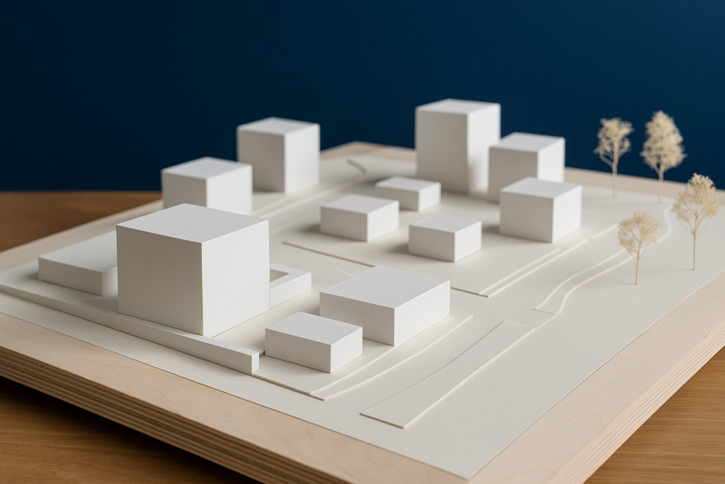 Maquetas volumétricas de diseño